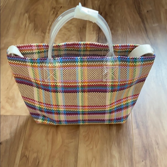 ๐HP 10/24๐Madewell Small multicolored Tote - Picture 5 of 8